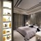现代风格时尚灰色卧室设计案例