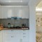 白色欧式风格厨房橱柜装修效果图