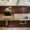 褐色美式风格厨房橱柜美图欣赏