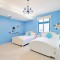 蓝色地中海儿童卧室装修效果图设计