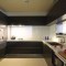 现代黑色厨房橱柜装修设计