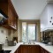美式风格褐色厨房橱柜效果图欣赏