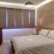 米色现代风格卧室窗帘装修设计