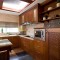 褐色美式风格厨房橱柜装潢