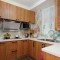 现代风格原木色厨房橱柜设计欣赏