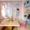粉色现代风格HelloKitty风格儿童房榻榻米装潢设计