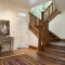 褐色美式风格别墅楼梯装潢