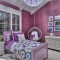 紫色东南亚风格卧室装修效果图欣赏
