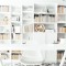 白色极简宜家风格书房装饰设计图片