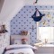 欧式蓝色温馨可爱儿童房吊顶设计