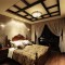 新古典奢华浪漫黄色卧室吊顶设计图片